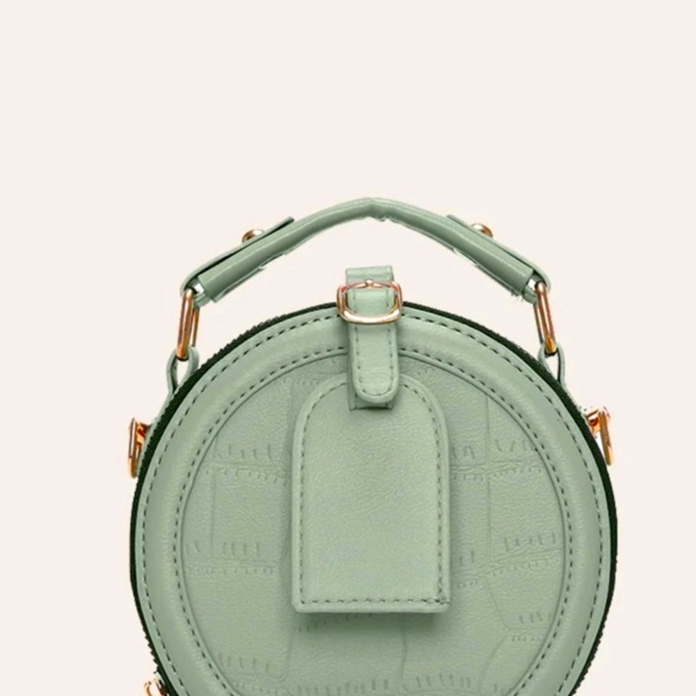 Mint Green Round Handbag